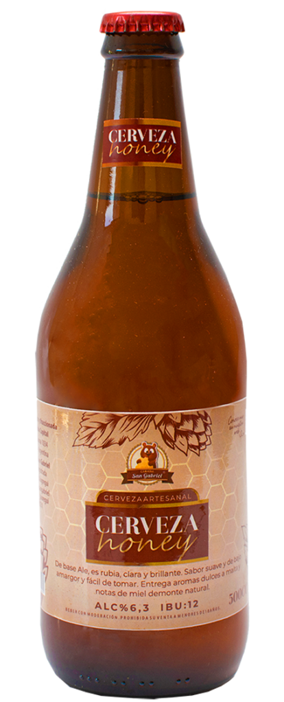 CERVEZA HONEY ARTESANAL